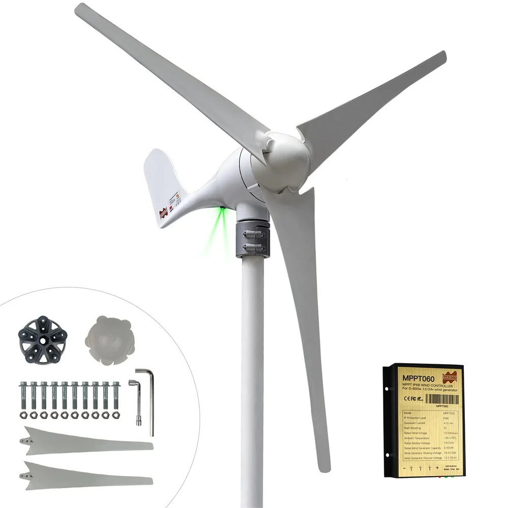With Free 600w Controller Wind Generator Kit