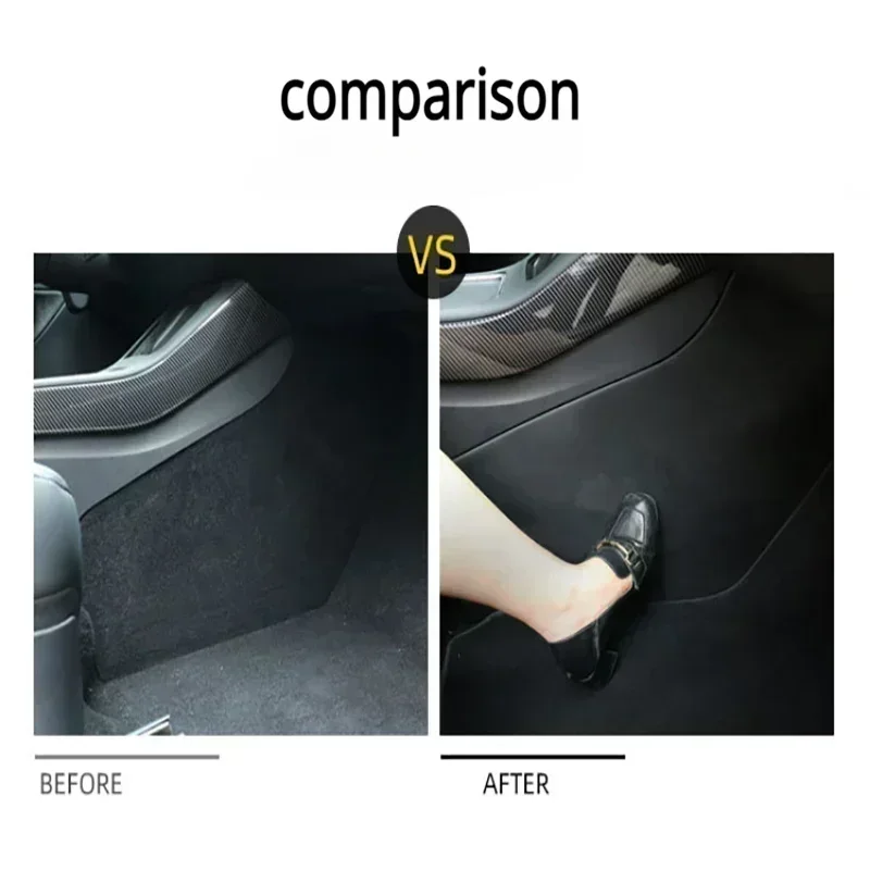 Анти-ударная накладка с центральным управлением для Tesla Model 3/Y/3+ Highland 2025 HW4.0 TPE