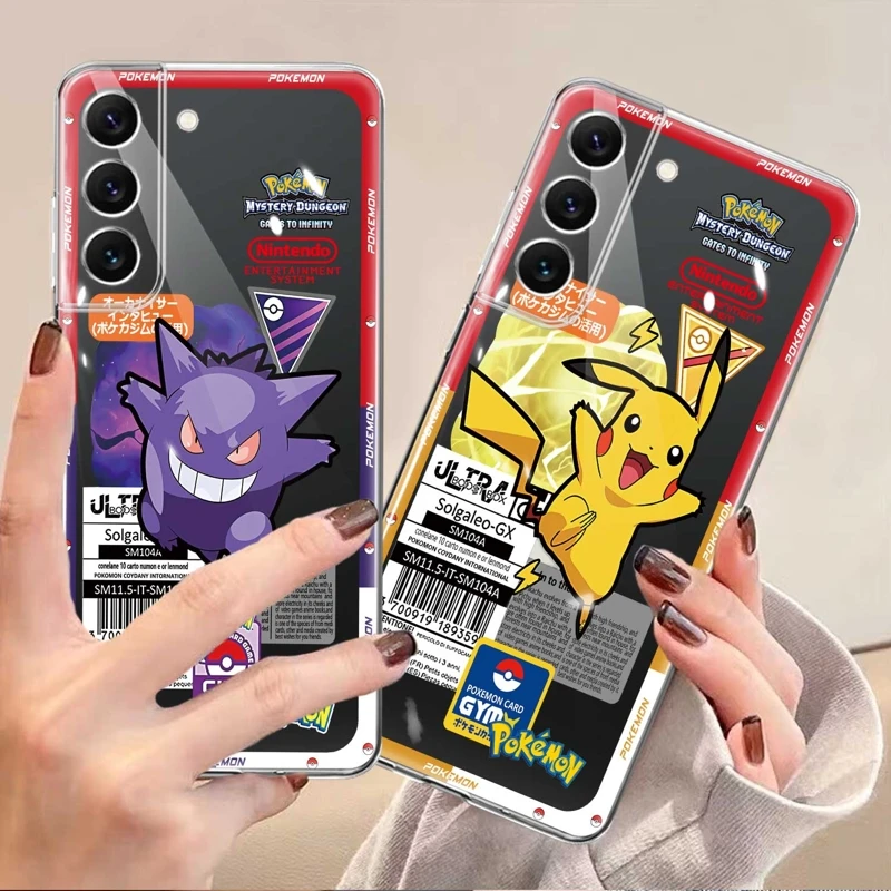 

Cover Case Pokemon Anime Japan Game Gengar For Samsung S23 S21 Plus S22 Ultra 5G S20 FE S22Ultra S23Ultra S20FE S21FE Silicone