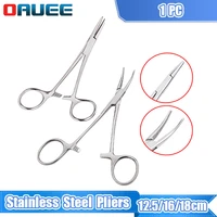 12 51618cm curved pliers straight pliers stainless steel pliers multifunctional plier hemostatic forceps hair plier hand tools