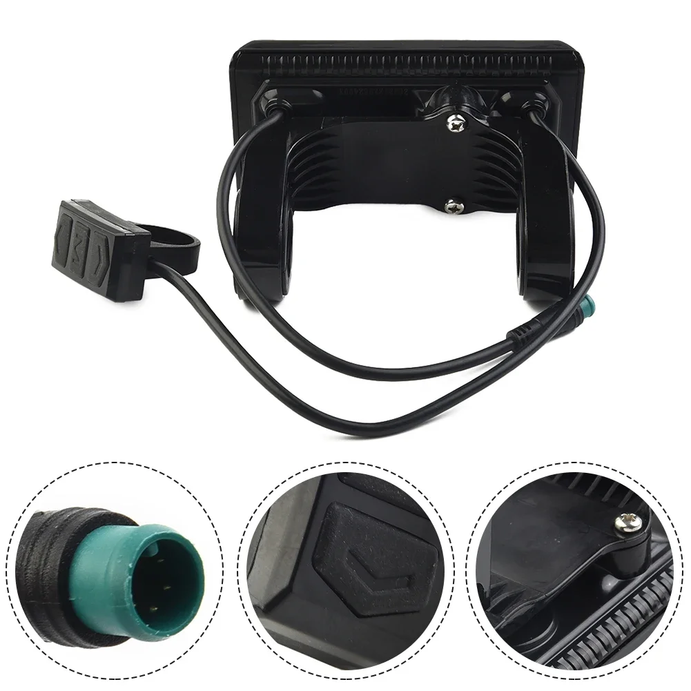 Практичный экран дисплея LCD-S900 110*62 мм 36 В/48 В аксессуары черный сменный дисплей