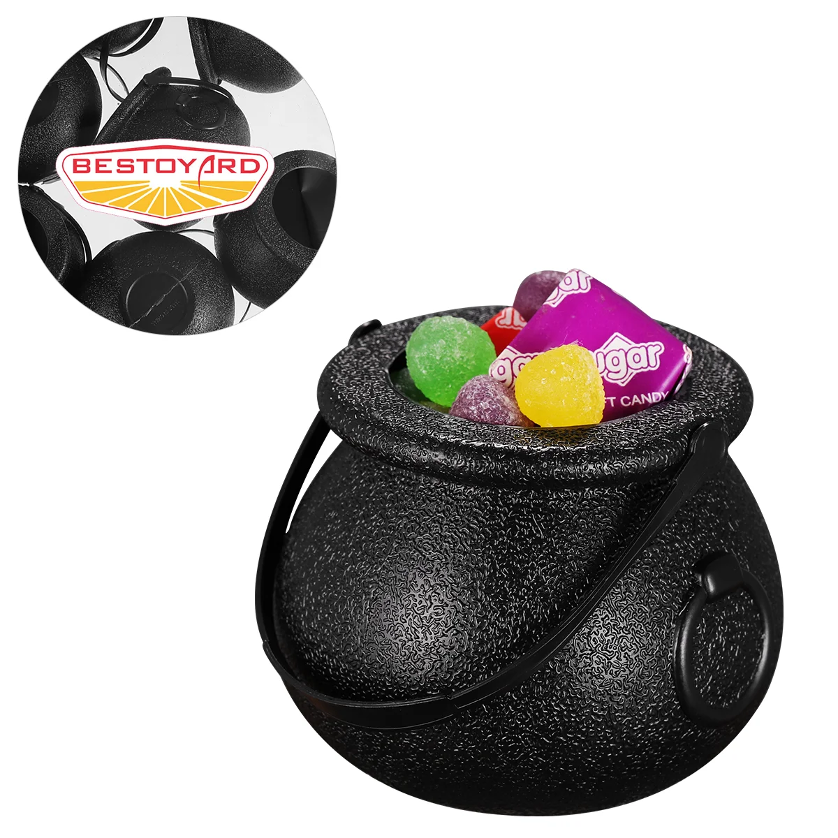 

Candy Holder Witchs Halloween Candy Bowl Candy Bucket for Kids Trick or Treat