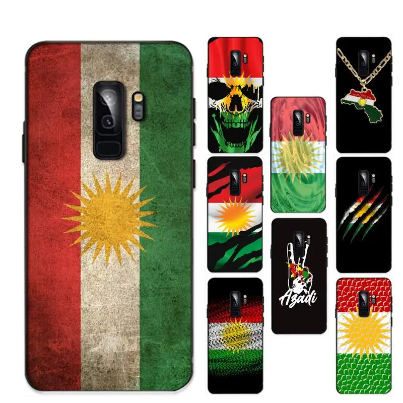 

Kurdistan Flag Phone Case for Samsung S20 lite S21 S10 S9 plus for Redmi Note8 9pro for Huawei Y6 cover