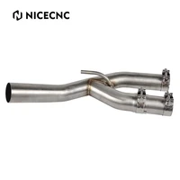 stainless steel muffler middle link pipe exhaust decat downpipe for bmw s1000rr s 1000rr s 1000 rr 2015 2016 motorcycle mid pipe