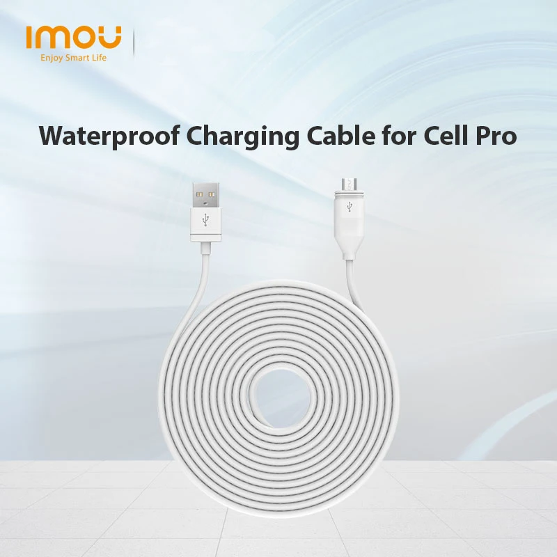 

Dahua Imou 2A 3M Micro USB Водонепроницаемый Зарядный Кабель Для Imou IP WiFi Камеры Безопасности Cell Pro Аксессуары
