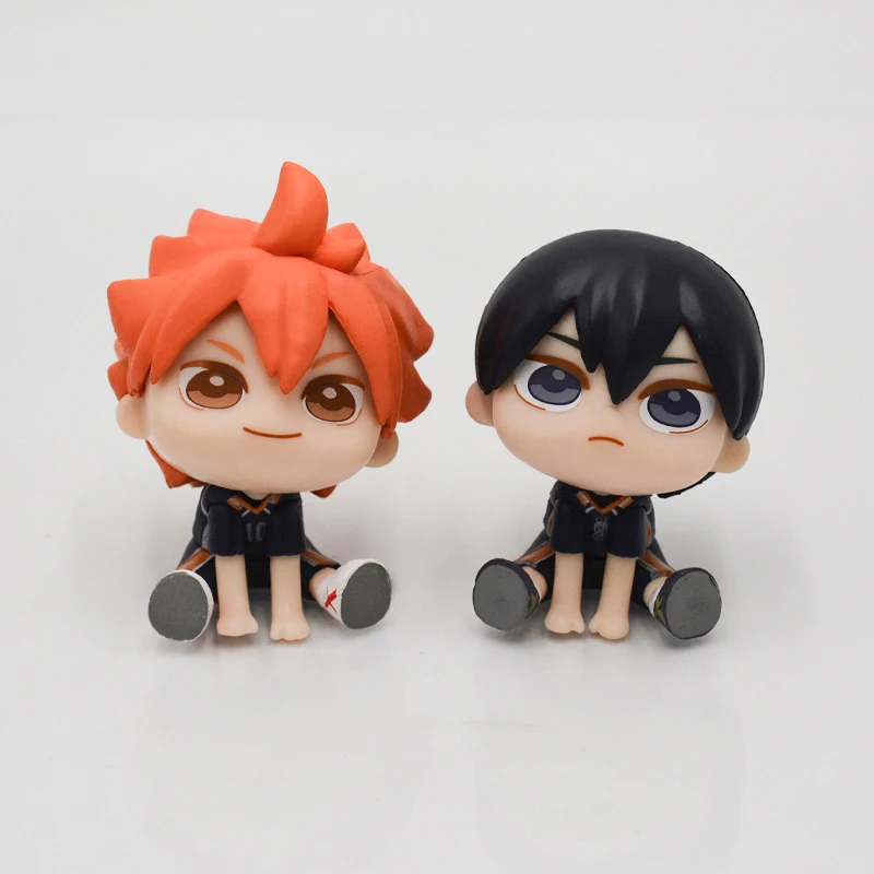 Фото Haikyuu! Tobio Kageyama Аниме фигурки Shoyo Hinata экшн-фигурки Tetsuro Kuroo/Kozume Kenma Коллекционная модель куклы игрушки №2