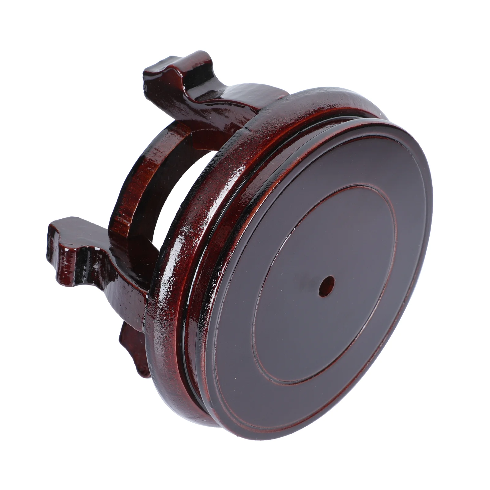 

Flower Pot Wooden Base Desktop Ornament Rack Handicraft Flowerpot Tray Pallet