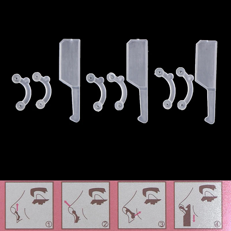 

1set/3*Sizes Beauty Nose Up Lifting Bridge Shaper Massage Tool No Pain Nose