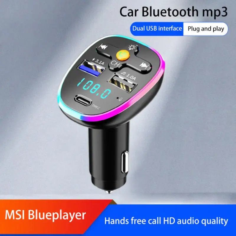 

Автомобильный MP3-плеер Q12 с Bluetooth, громкой связью, голосовым оповещением, автомобильное зарядное устройство, автомобильные электронные аксе...