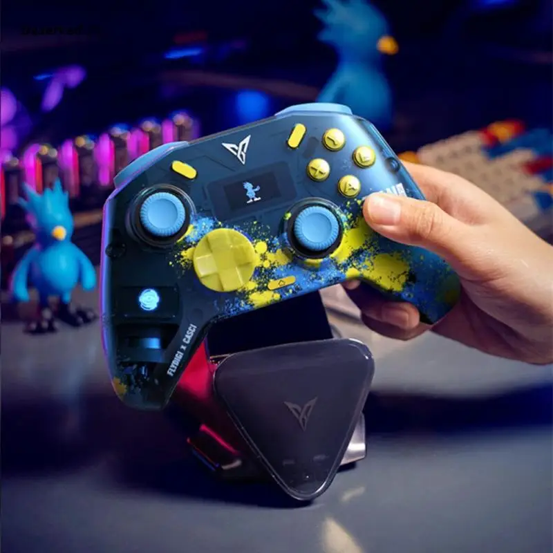 

R9CB Креативный-беспроводной игровой контроллер, совместимый с Bluetooth геймпад Flydigi 3