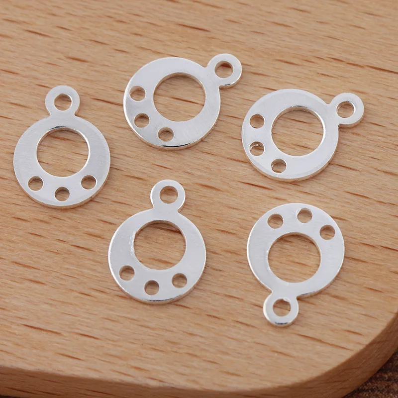 BoYuTe (500 шт./лот) металлические латунные подвески 7 мм Заводская поставка Diy