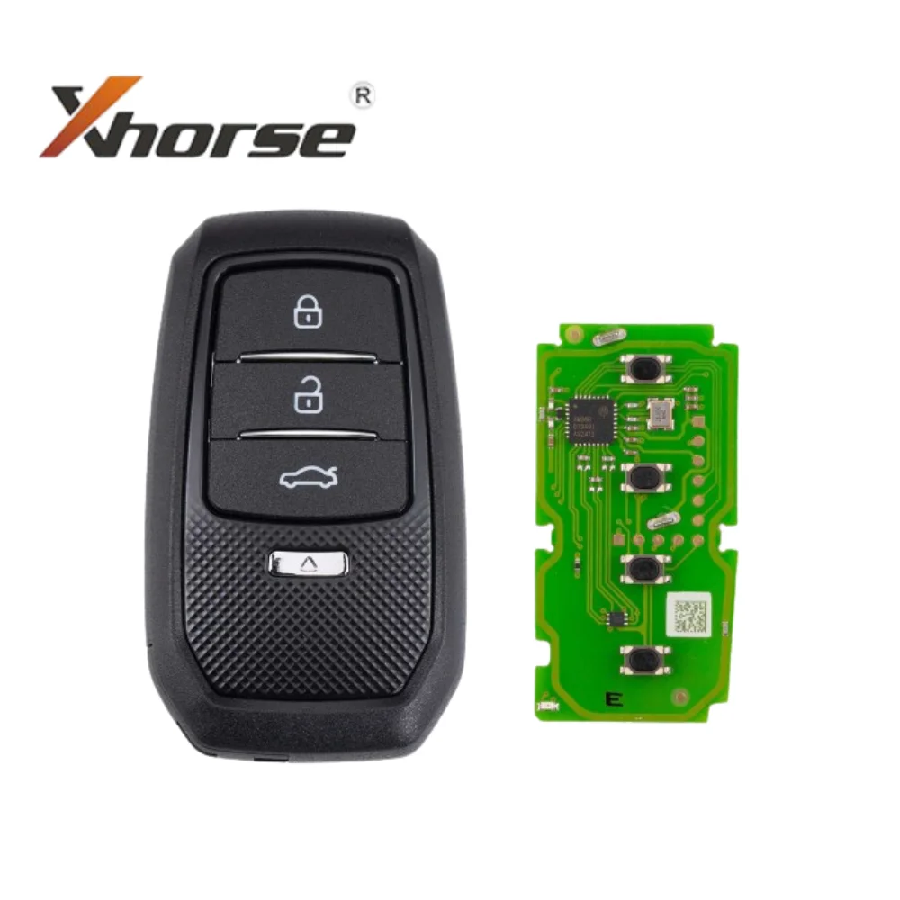 Фото Умный ключ-пульт Xhorse XSTO01EN для Toyota XM38 4D 8A 4A, универсальный, 4 кнопки, совместим с программатором Xhorse. №4