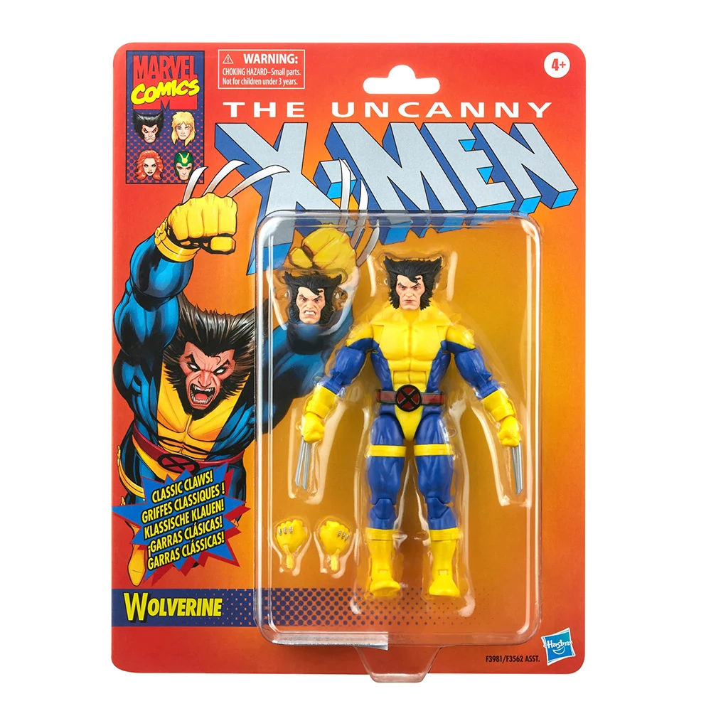 

[В наличии] Hasbro серия Marvel Legends X-Men Классическая Росомаха 6-дюймовая экшн-фигурка из комиксов Коллекция Модель подарок игрушка F3981