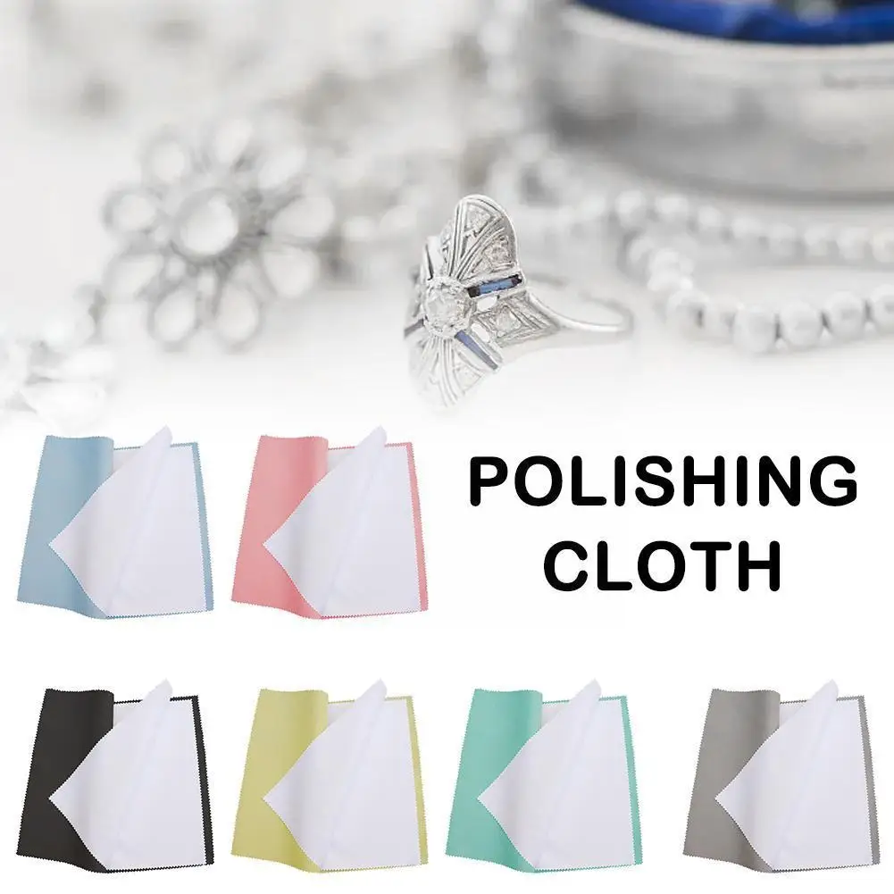 

Muti Layer Silver Jewelry Cleaning Cloth Polishing Cloths Silver Cleaner Silver Polish Cloth For Gold Silver Jewelry Silver F3m4