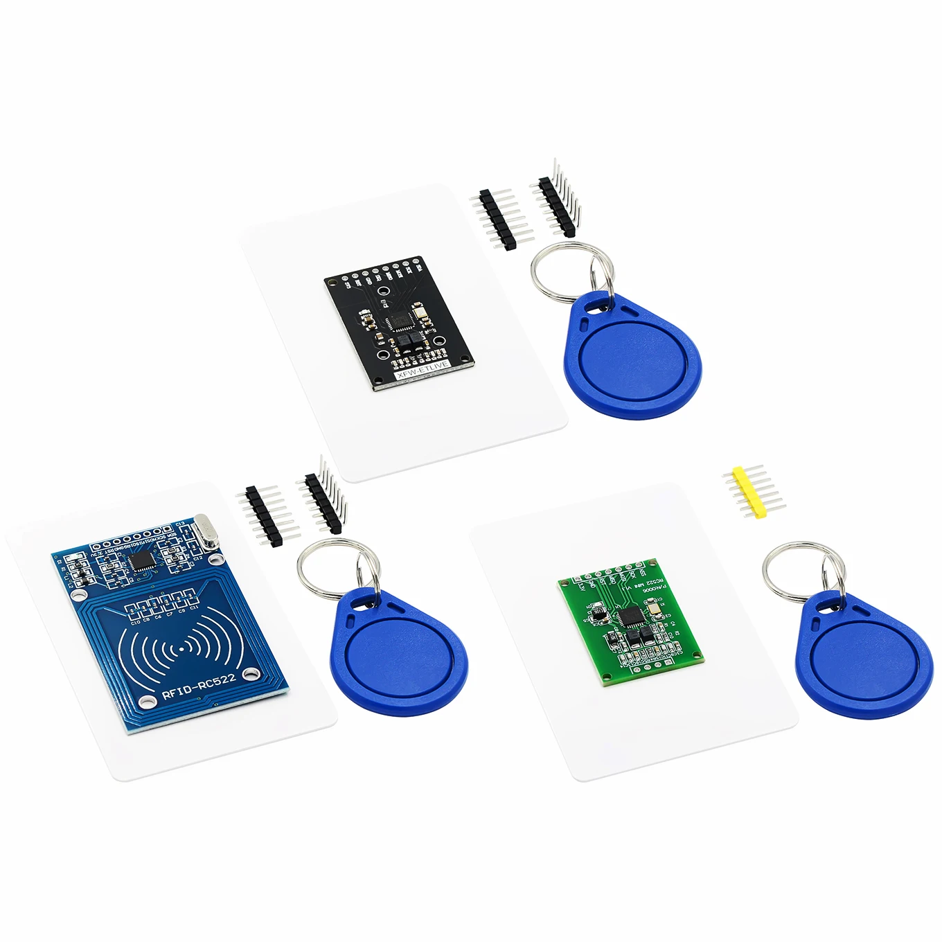 Модуль RFID RC522 наборы S50 13 56 МГц 6 см с бирками SPI запись и чтение для uno 2560