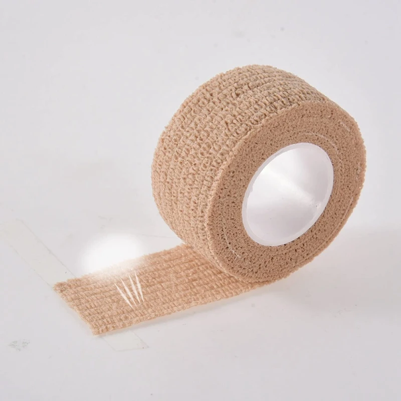 

12 Pieces Adhesive Bandage Wrap Stretch Self-Adherent Tape For Sports, Wrist, Ankle