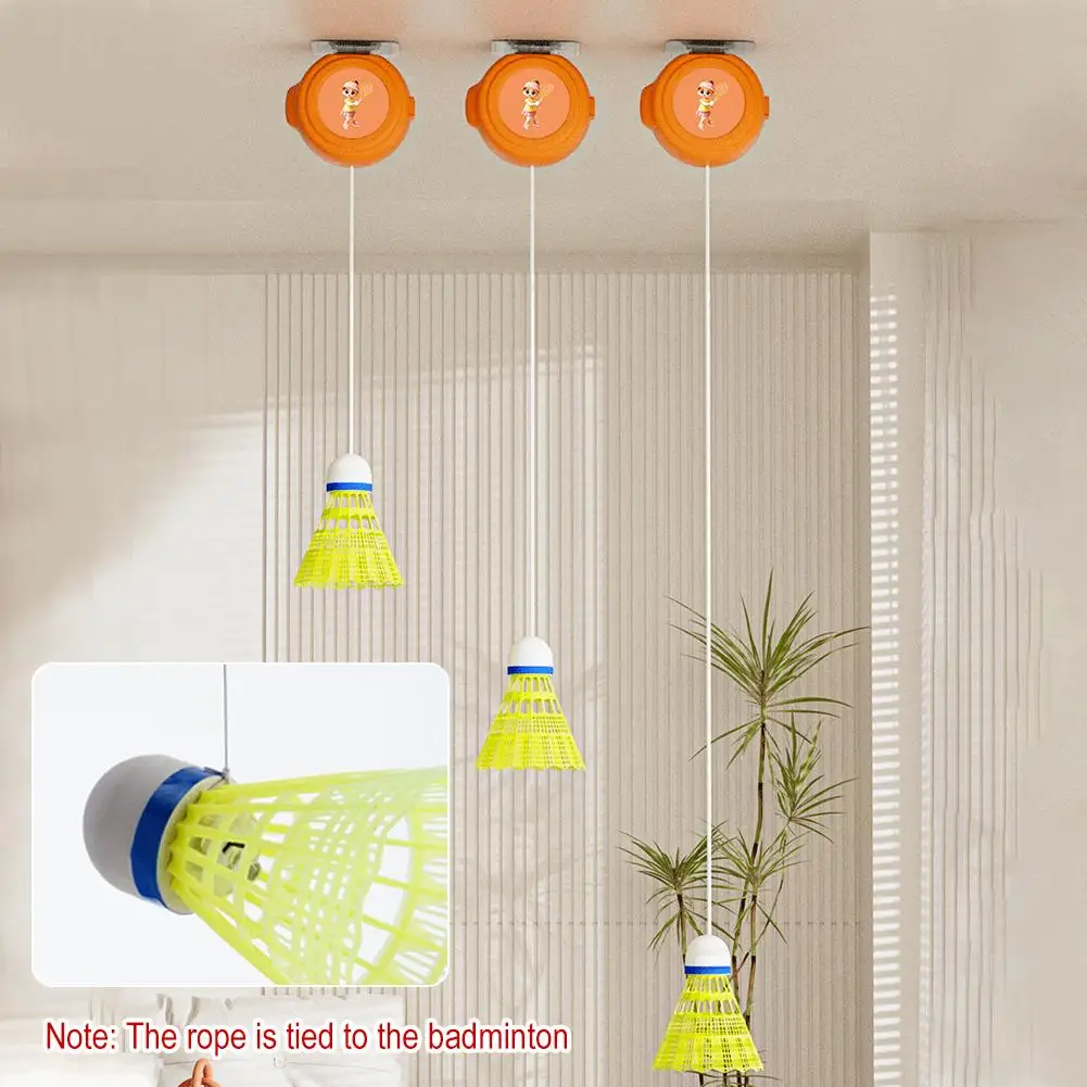 Регулируемый учебный Волан для бадминтона M9V0 портативный робот тренировок