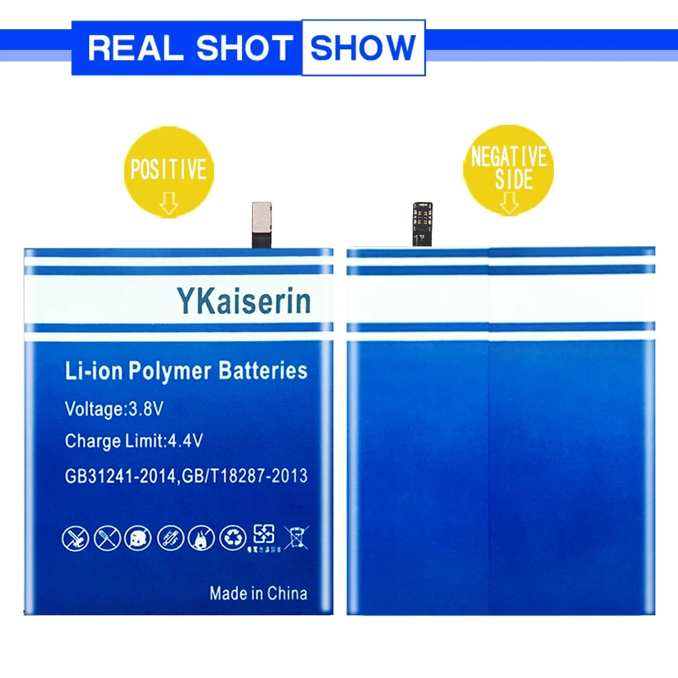 Аккумулятор для Blackview BV6000 V756161PRB BV7000 V575868PRB BV8000 V636468P BV9000 PRO литий-полимерные