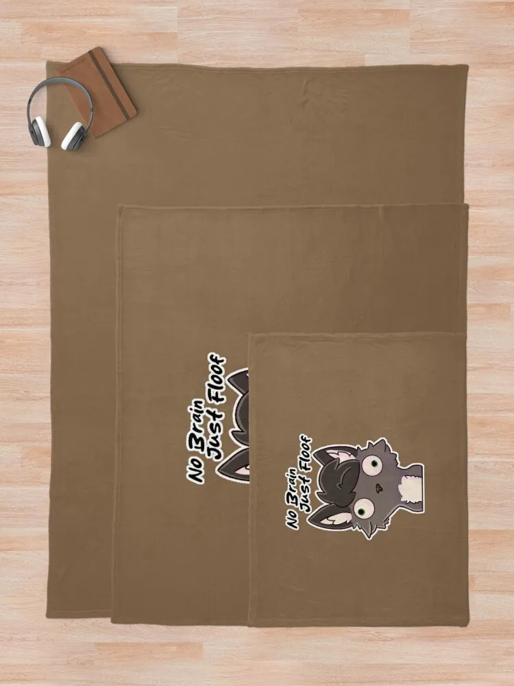 Нет мозга просто плавать. Одеяло. Симпатичные гигантские одеяла для дивана.