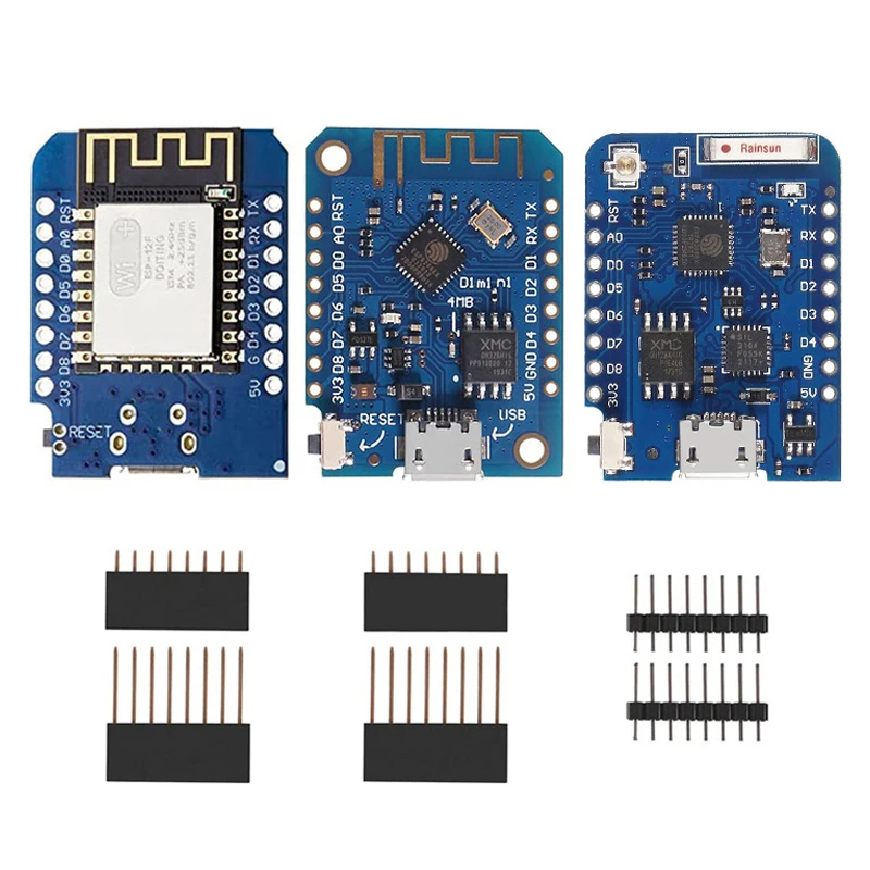 WeMos D1 Mini Pro V3.0.0 Bytes Lua WIFI Интернет вещей макетная плата на основе ESP8266 CH340G Nodemcu V2 4 Мб/16