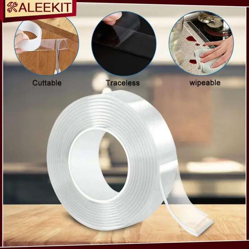 

Anti-mold Adhesive Tape Tape Waterproof Kitchen Sink Bathroom Gap Strip Transparent Strong Self-adhesive Tape
