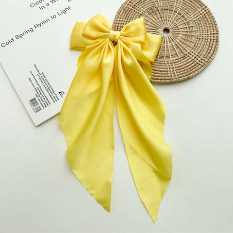 Атласные банты для волос