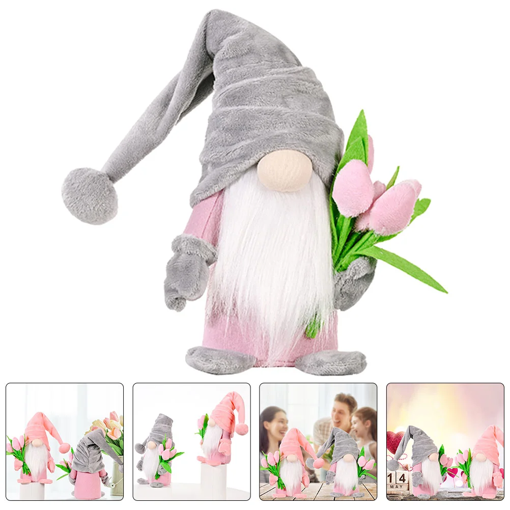 

Faceless Hat Decoration Home Ornament Mother's Day Festival Gift Children's Toy Dwarf Kid Lovely