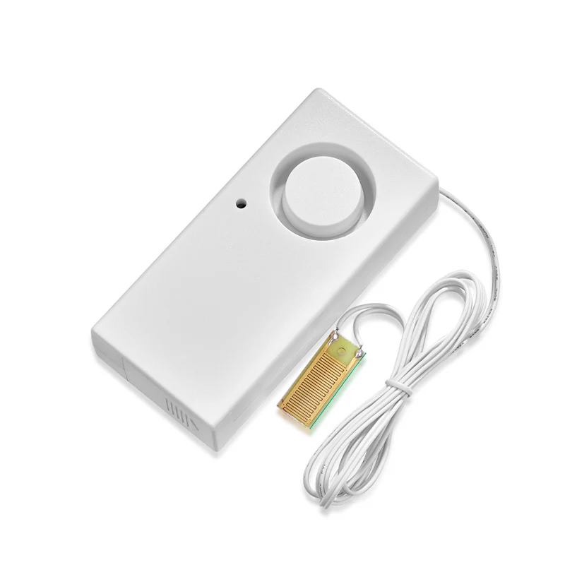 

Aubess Home Alarm Water Leakage Alarm Detector ABS Plastic 110dB Independent Water Leak Sensor Detection Flood Alert