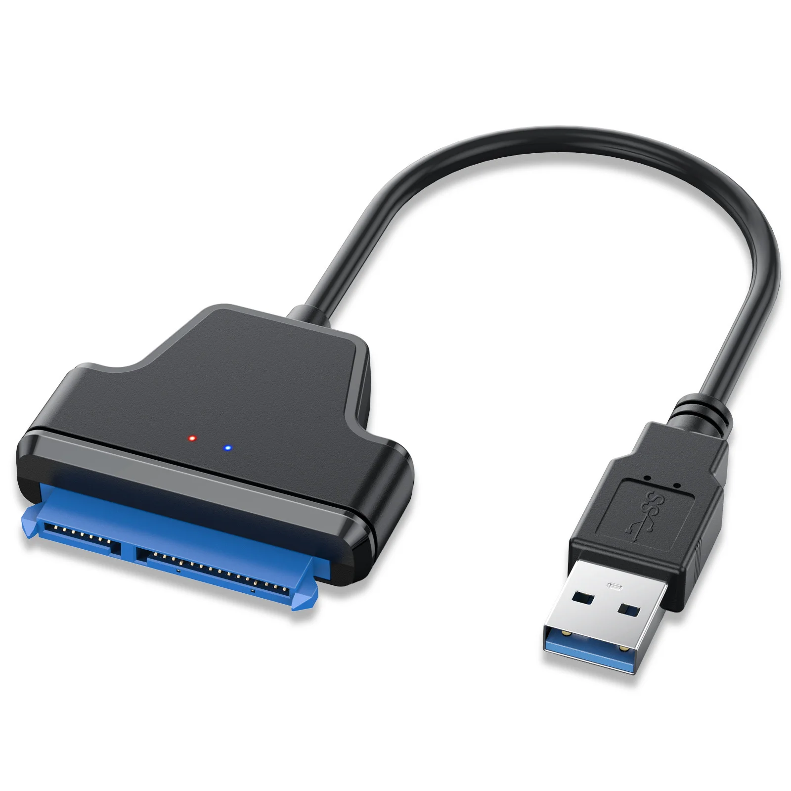 

Кабель-адаптер USB3.0 к SATA для жесткого диска 2,5 дюйма, Кабель-адаптер для жесткого диска easy drive кабельный чип ams1153e