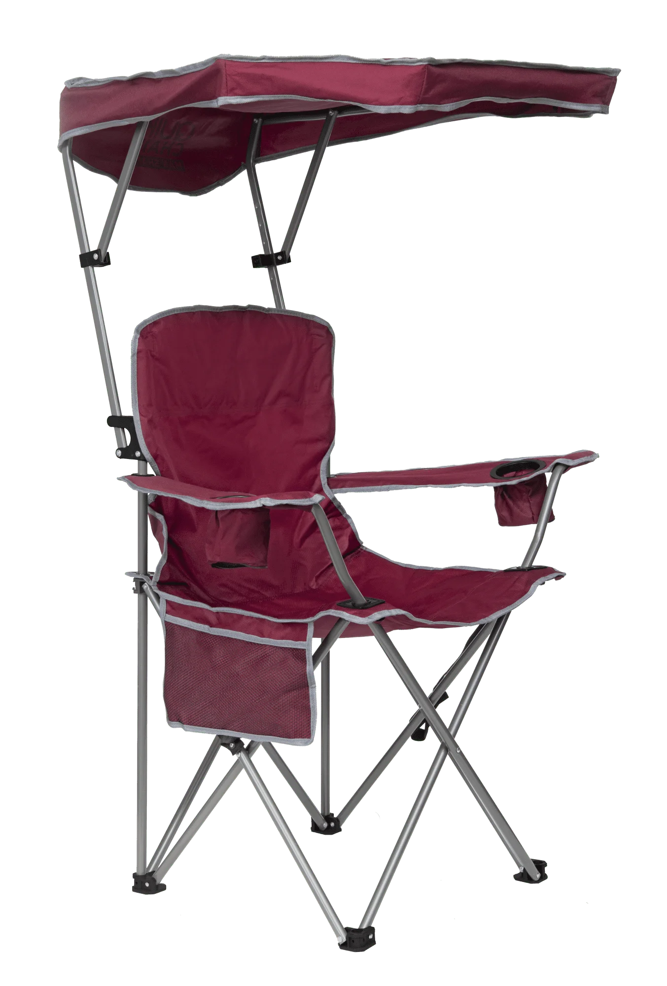 

Quik Shade Max Shade Folding Chair Adult- Red/Gray