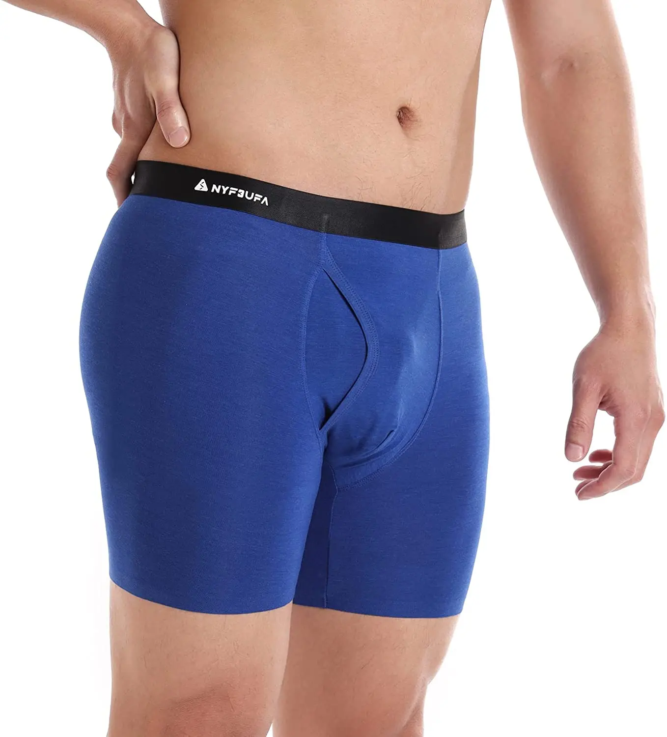 Two Mens Boxer Briefs Modal and Nano Copper Stretch Underwear for Men