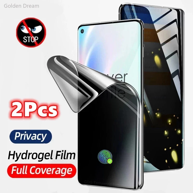 

1-2Pc Anti Spy Hydrogel Film For Samsung S21 S20 S22 Note 20 Ultra Note10 9 S10 Plus S20 Fe S9 S8 Plus Privacy Screen Protector