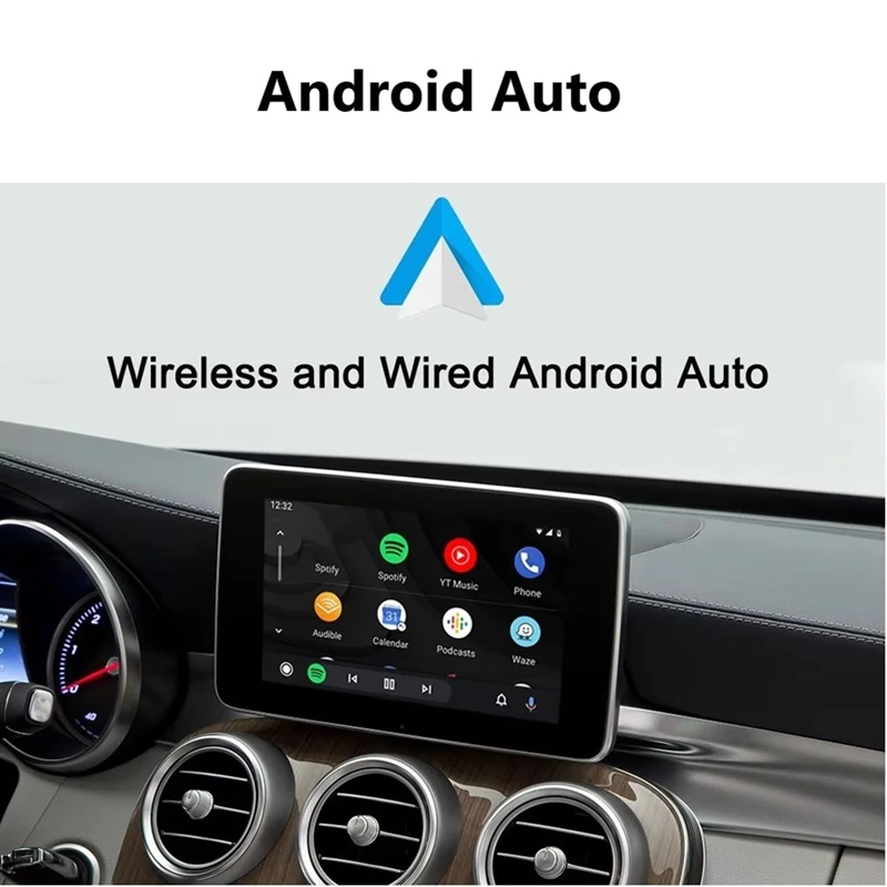 Фото Беспроводной модуль CarPlay для C/GLC/S-класса W205 W253 с системой NTG5.0, интерфейс Android Auto и CarPlay №5
