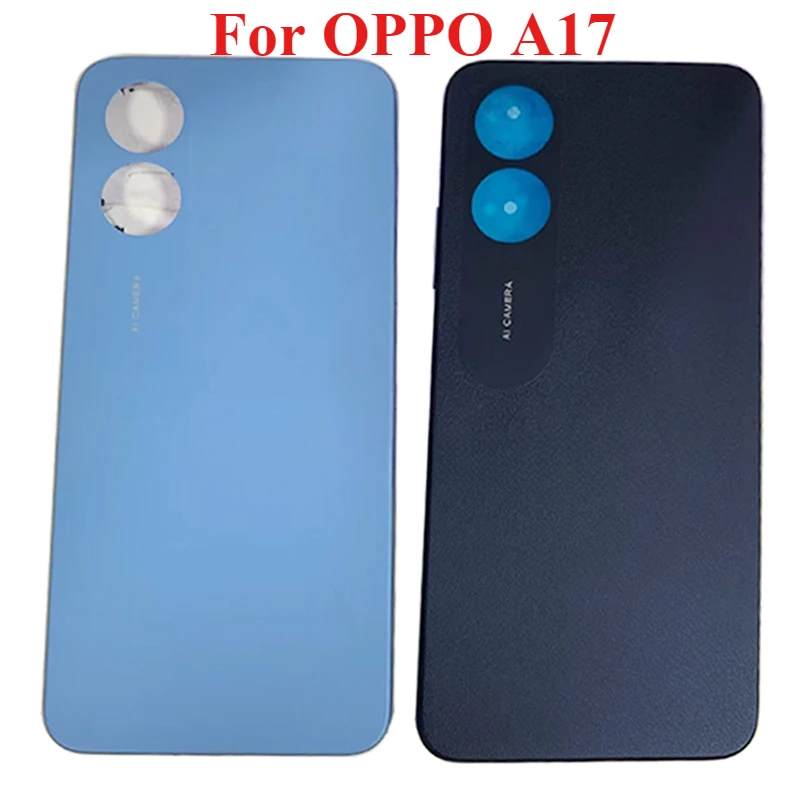 Задняя крышка батарейного отсека a17 задняя дверная панель чехол для OPPO A17