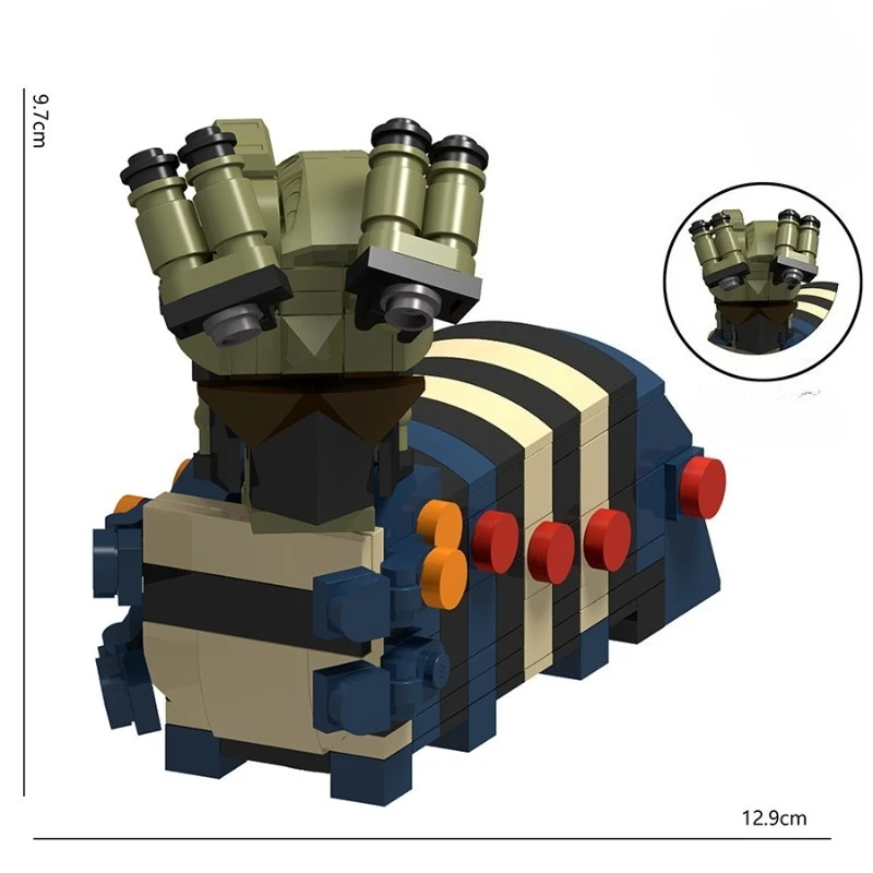 Фото Конструктор MOC Crazy Worm: Тактический Оператор-Штурмовик (Сборная Модель) – Идеальный Подарок для Фанатов Delta №2