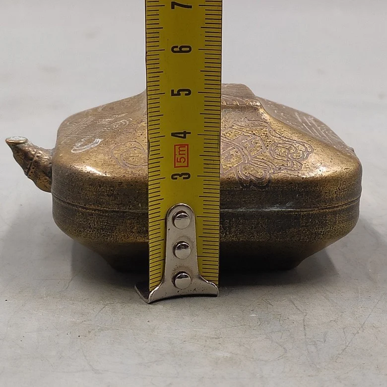 Капли воды из чистой меди каллиграфия Rongbao Studio квадратные капли ремесла обучение