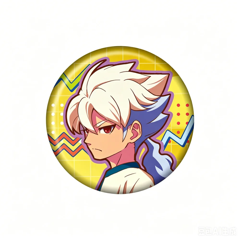 Фото Брелок-значок «Аниме Inazuma Eleven: Путь к победе» с персонажами Эндо Гоэнджи, Кидо Унмеи, Хару. Милая фигурка для декора рабочего стола. №5