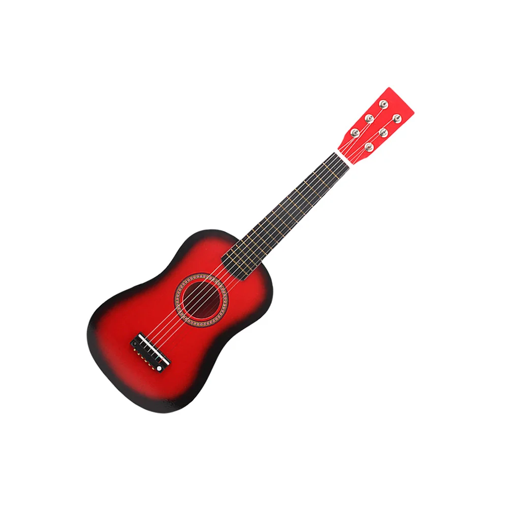 

Guitar Kids Ukulele Acoustic Toy 23Inch Instrument Mini Toddler Beginner Musical Vintage Toys Style Wood Inch Children Wooden