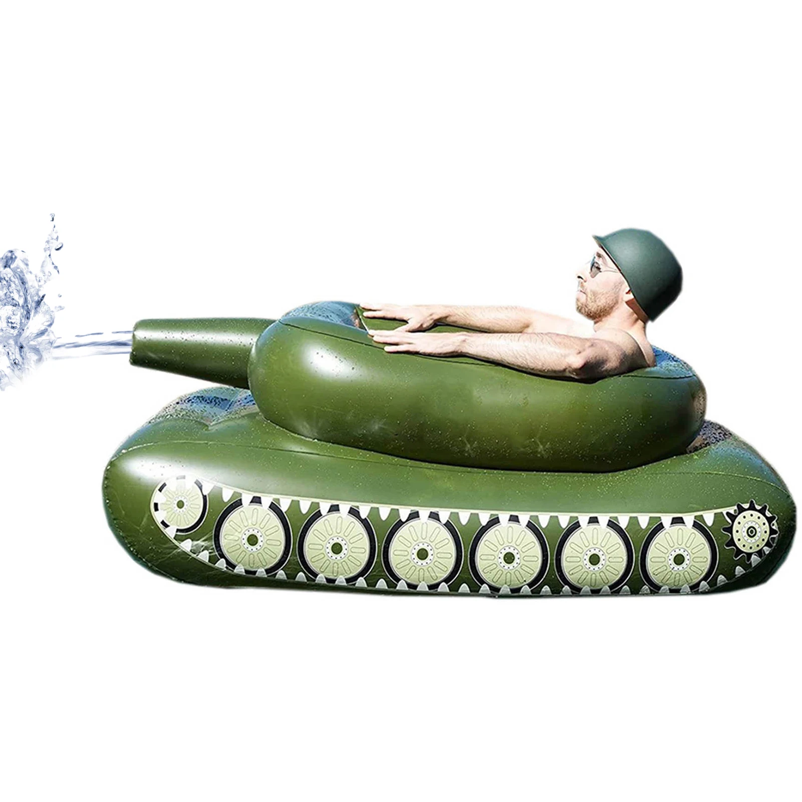 

Inflatable Tank Float Pool Inflatables For Adults Giant Inflatable Pool Floats For Adults Tank Toy With Cannon For Kids And