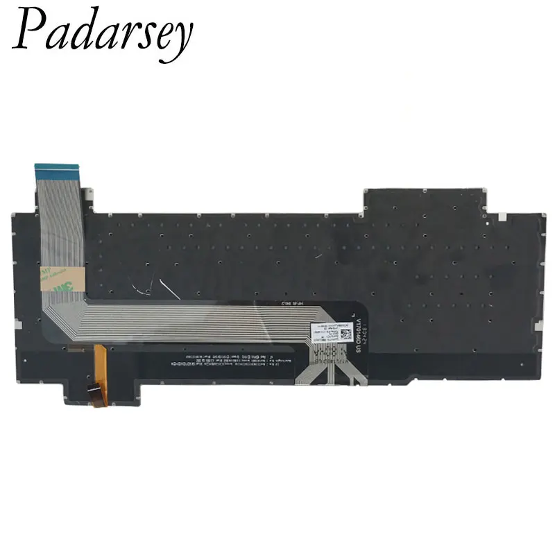 Новая сменная клавиатура Padarsey для Asus ROG Strix GL503 GL503V GL503VD GL503VS GL503VM GL503GE Series с