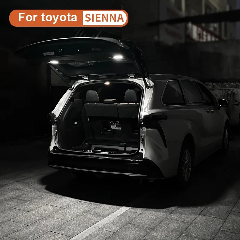 Toyota Sienna 2021-2024 Внутренняя Атмосферная Лампа Задней Двери ABS + Светодиодный
