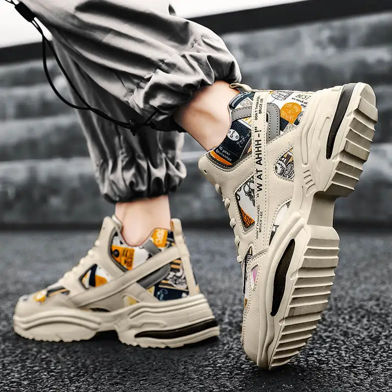 

Брендовые мужские кроссовки 2022, лидер продаж, Белая обувь, теннисная повседневная спортивная обувь, женские ботинки, плоская подошва, высок...