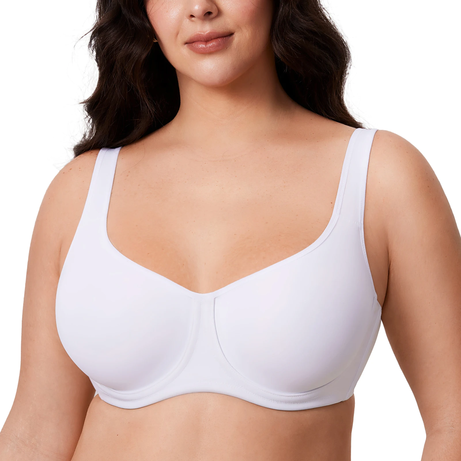 Женский бюстгальтер DELIMIRA с полным покрытием и косточками удобные Бюстгальтеры