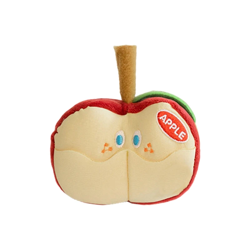 

Собака, плюшевая игрушка, табак для яблока, Интерактивная игрушка в виде прятки, пищащая жевательная игрушка