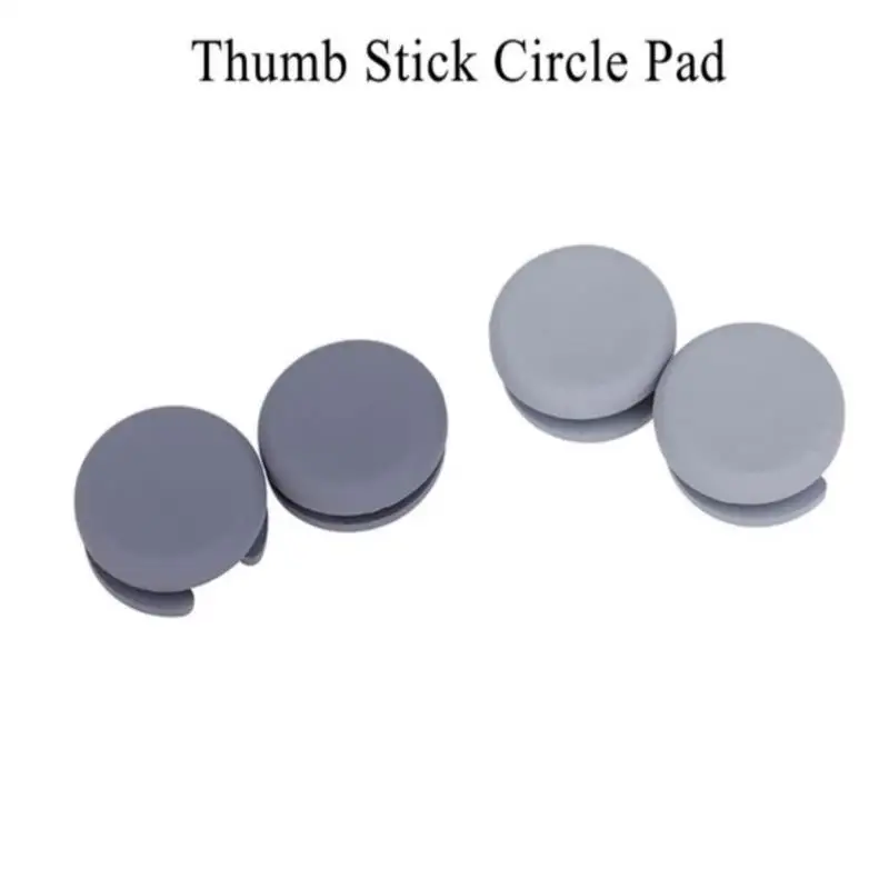 

1 Pair Replacement Grey Joystick Thumbstick Circle Pad Cap for 2DS 3DS 3DS XL