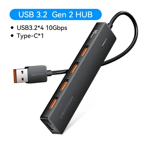 Vention USB 3.2 концентратор 4 порта