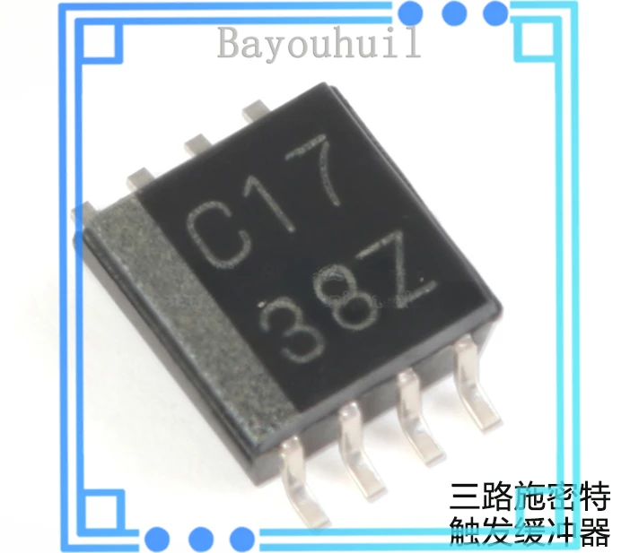 

10 шт. оригинальный подлинный SN74LVC3G17DCTR SSOP-8 трехсторонний Шмидт триггерный буферный логический чип