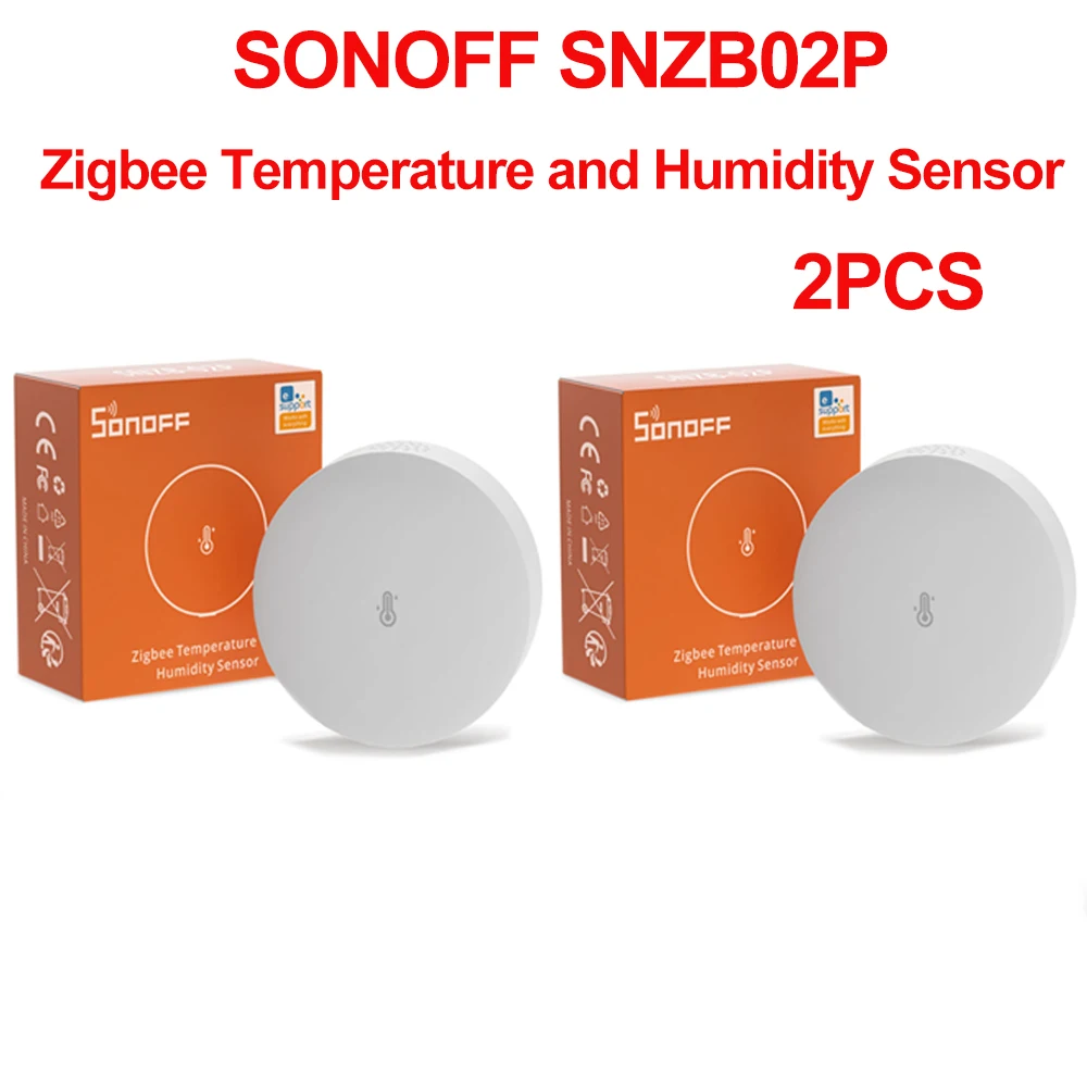 SONOFF SNZB-02P датчик температуры и влажности