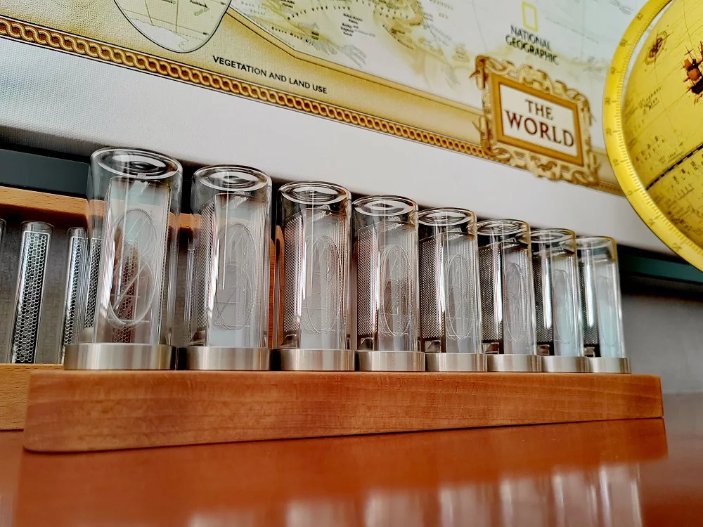 T8 циферблат с подсветкой цифровые часы 8 трубок