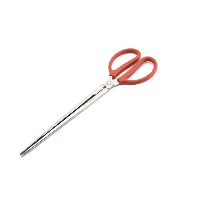 

Stainless Steel Long Handle Clamp For Eel Seafood Crab Tongs Kitchen Accessories